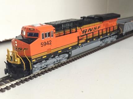 BNSF ES44AC Gevo 5942